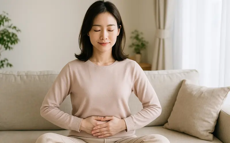 「腸活とは？食事に頼らず自律神経から整える新しいアプローチ」のアイキャッチ画像