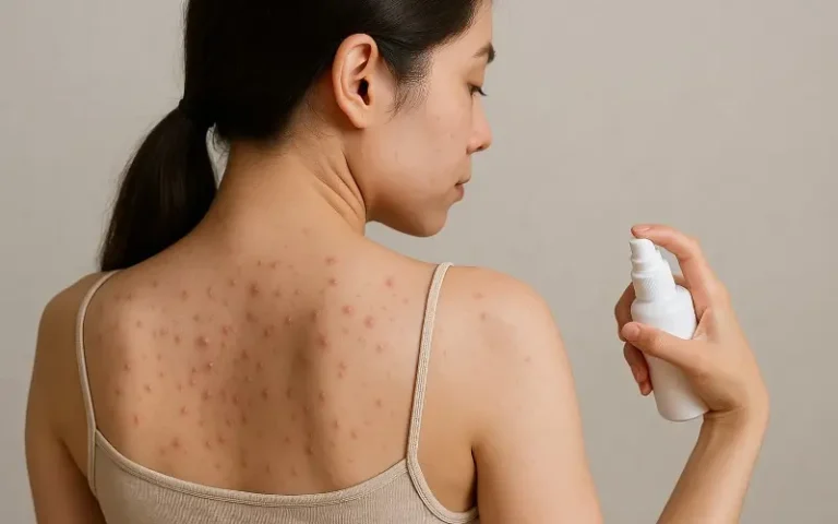 背中のニキビの原因とは？女性に多い理由と生活習慣の見直しポイント