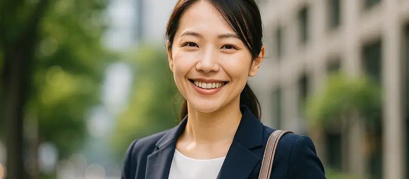 HSP気質だけれど特徴を長所として活かしている女性