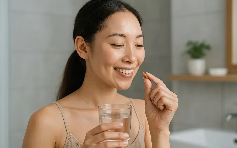 「肌荒れにおすすめの漢方とは？体質から見直すスキンケア」のアイキャッチ画像