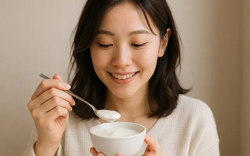 「目的別で選ぶ腸活ヨーグルト5選｜美容・ダイエット・便秘解消に効く一品は？」のアイキャッチ画像