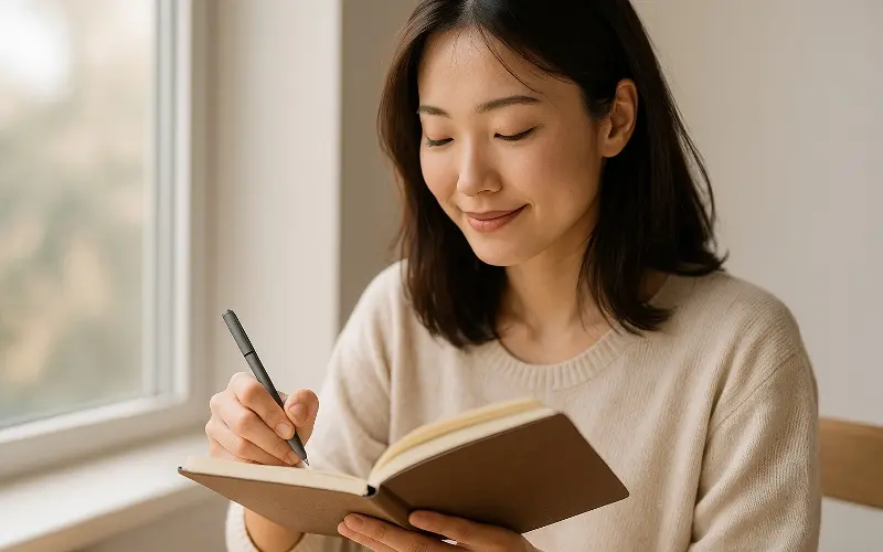 「3行日記テンプレートとアプリのおすすめ活用法で前向きな毎日へ」のアイキャッチ画像