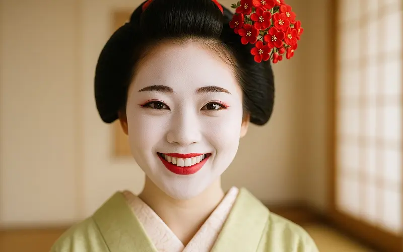 「舞妓さんのメイク方法を解説｜日本の化粧文化を今に活かそう」のアイキャッチ画像
