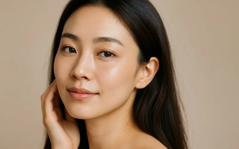 「肌の透明感を引き出すメイク術｜内側から輝くような美肌をつくる方法」のアイキャッチ画像