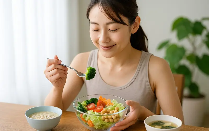 「食物繊維のダイエット効果とは？おすすめ食材とレシピで無理なく痩せる」のアイキャッチ画像