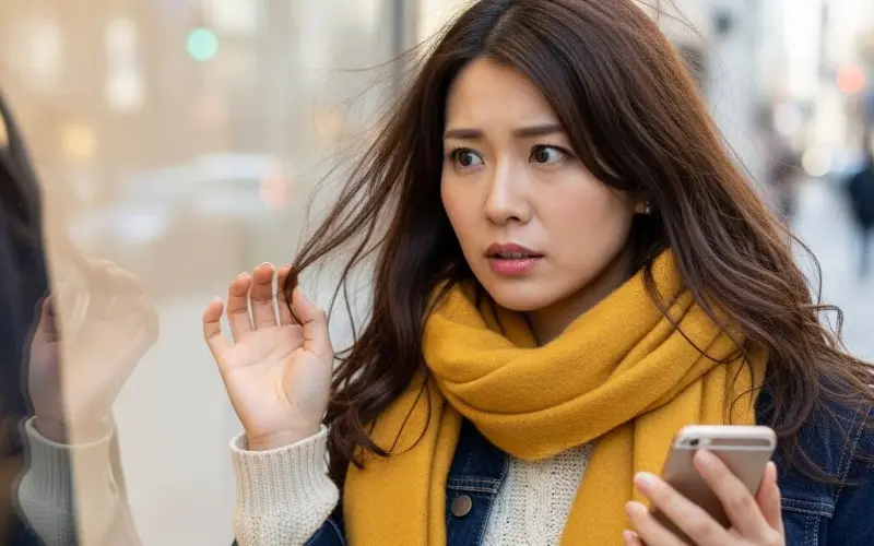 「髪の静電気の治し方｜冬の乾燥から髪を守る実践ヘアケア術」のアイキャッチ画像