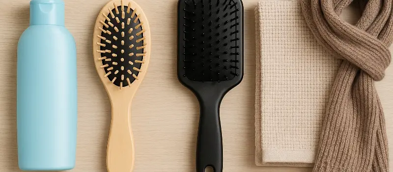 髪の静電気ケアアイテム
