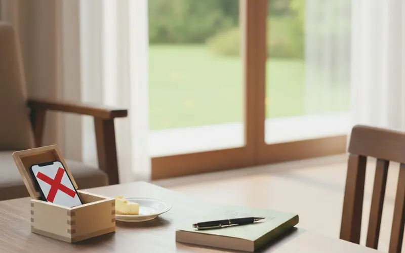 「デジタルデトックスで何をする？現代女性に必要な心のリセット法」のアイキャッチ画像